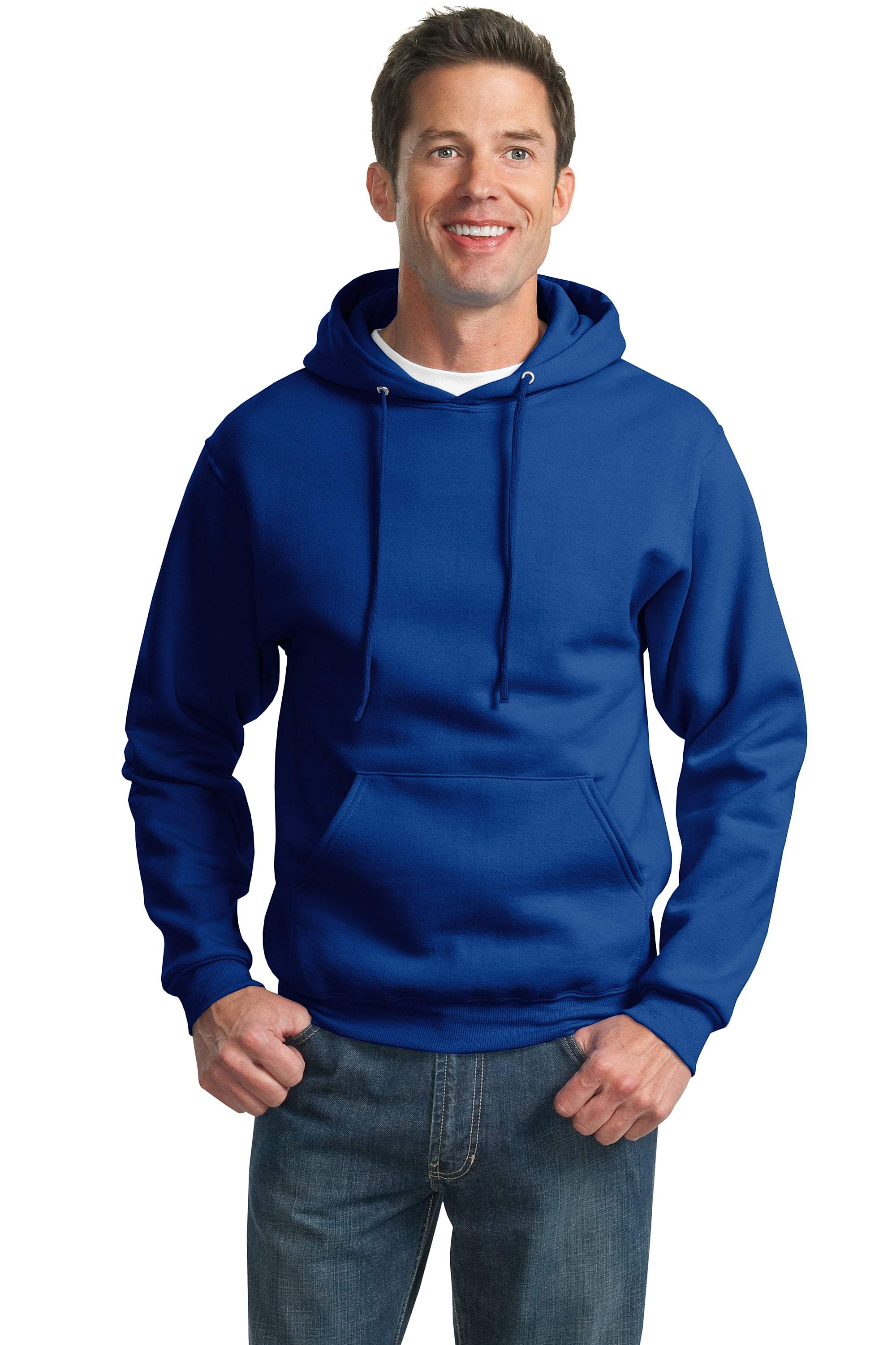 JERZEES SUPER SWEATS NuBlend - Pullover Hooded Sweatshirt. 4997M