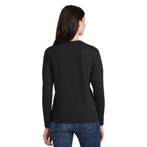 TSHIRTS LONG SLEEVE LADIES GILDAN G540L 100_COTTON