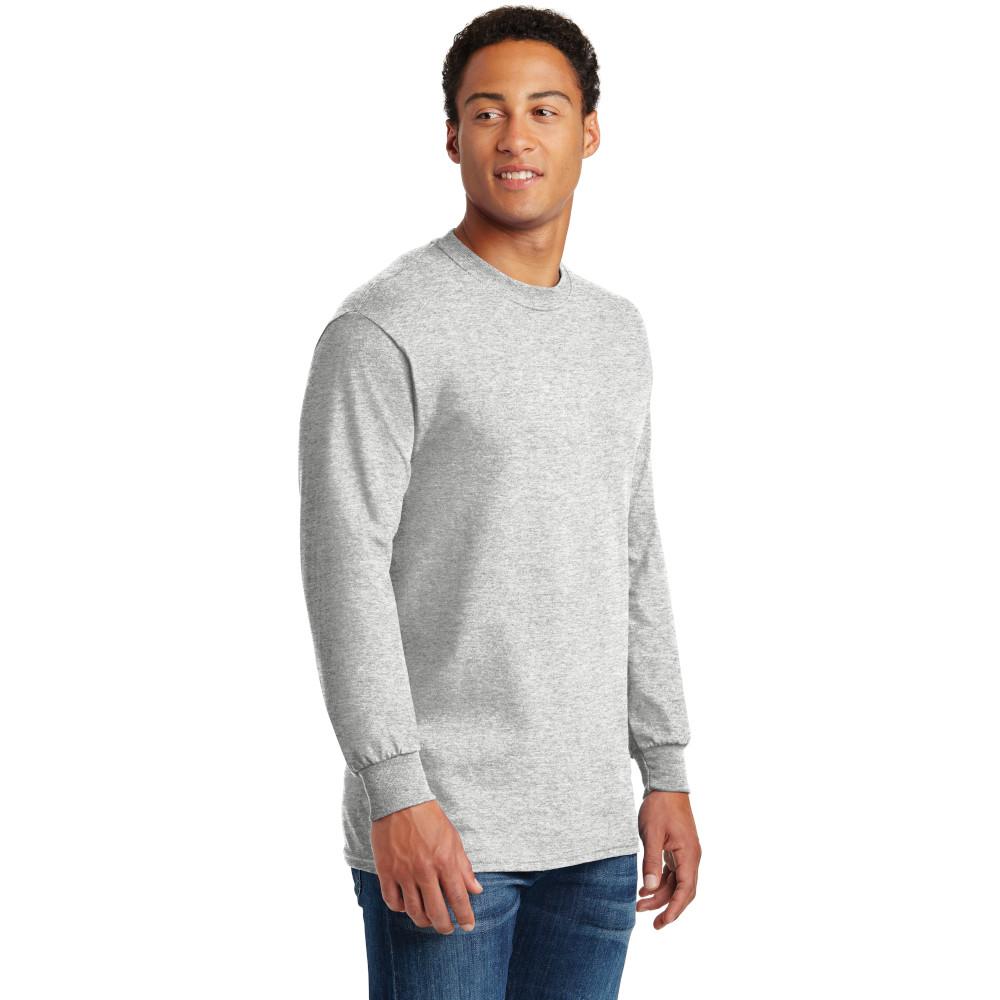 TSHIRTS LONG SLEEVE UNISEX GILDAN G540 100_ COTTON