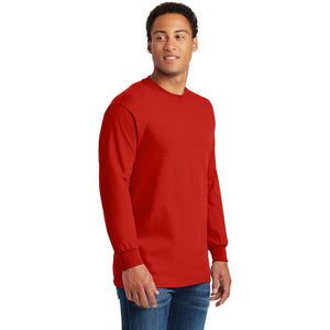 TSHIRTS LONG SLEEVE UNISEX GILDAN G540 100_ COTTON