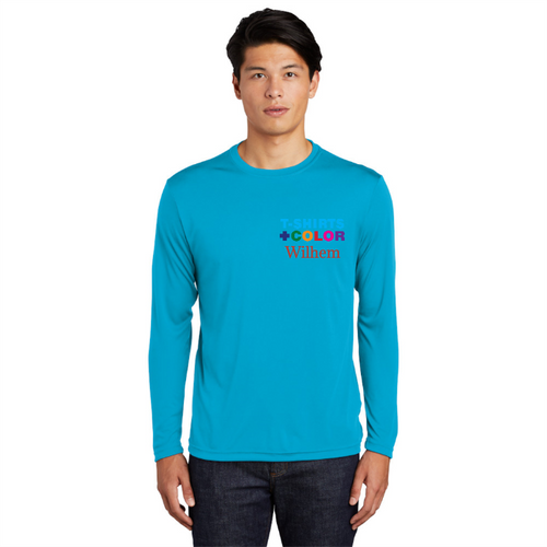 TSHIRTS UNISEX LONG SLEEVE SPORT TEK ST350LS 100_ POLYESTER